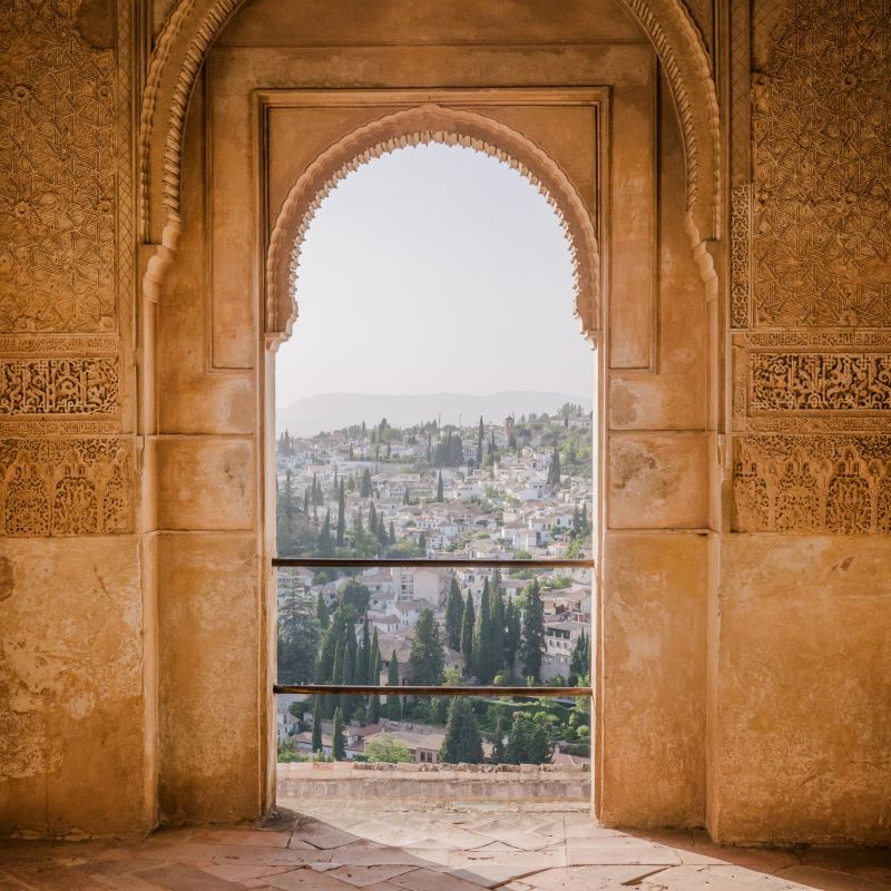 ventana en la Alhambra