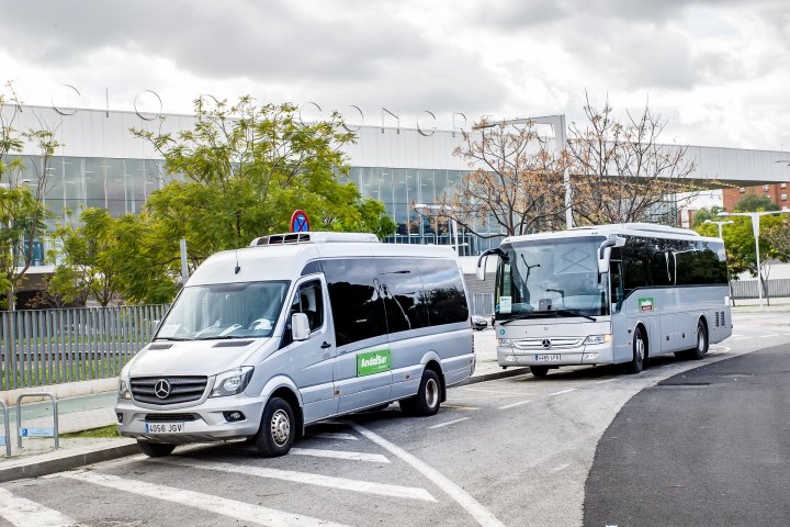 a truck is parked on the side of a road
