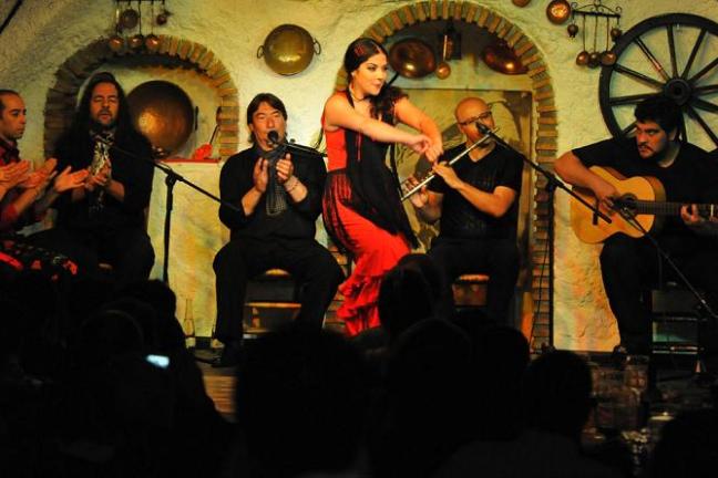 espéctacula de flamenco en Granada