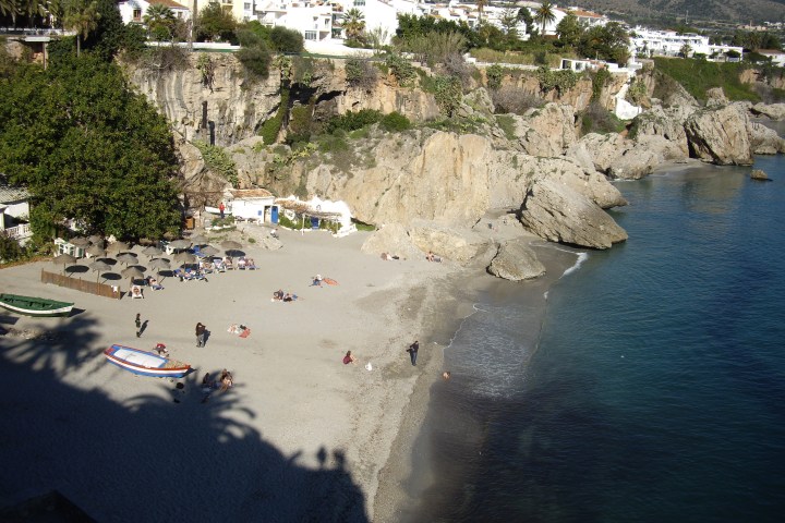 playa en Nerja