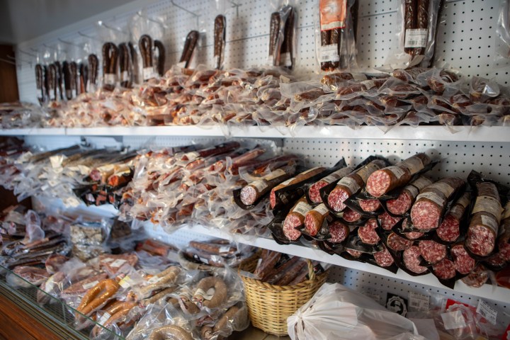 a store filled with lots of different types of food
