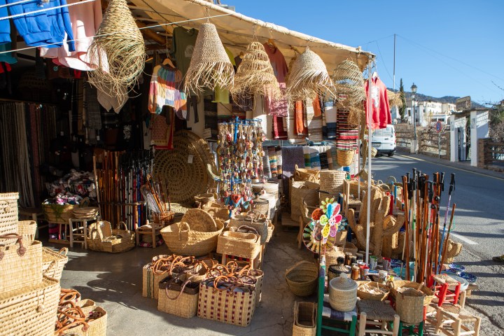 a store filled with lots of food