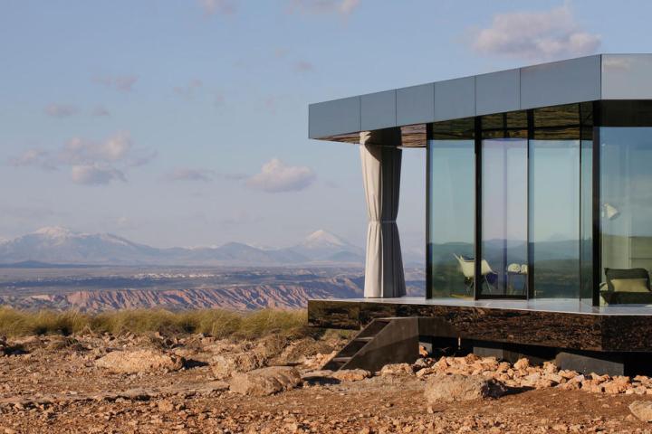 a large desert landscape