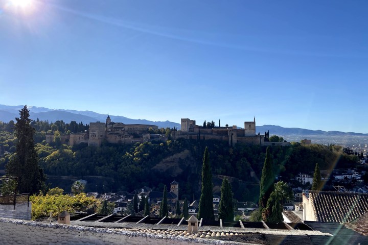a river running through a city